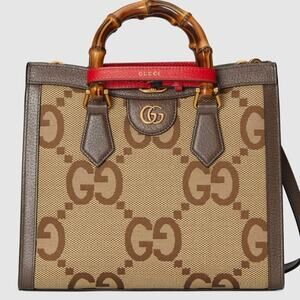Gucci - Diana Small Jumbo GG canvas tote bag NWT